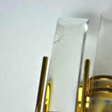 Paired of Venini wall lamps, Murano glass, Italy, 1970