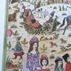 Lithograph Signed Alain Thomas. 51 x 61 cm.