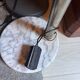Lampadaire vintage 5 branches style Space âge chrome socle en marbre