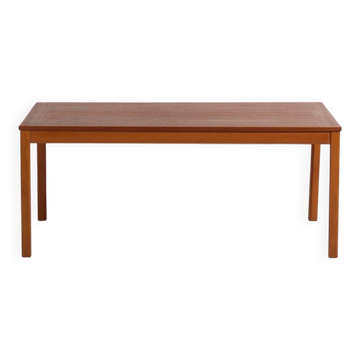 Table basse scandinave vintage en bois de hêtre – Design nordique (circa 1960–1970)