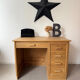 Solid oak desk