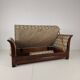 Art Deco Daybed with Hidden Storage & Adjustable Positions