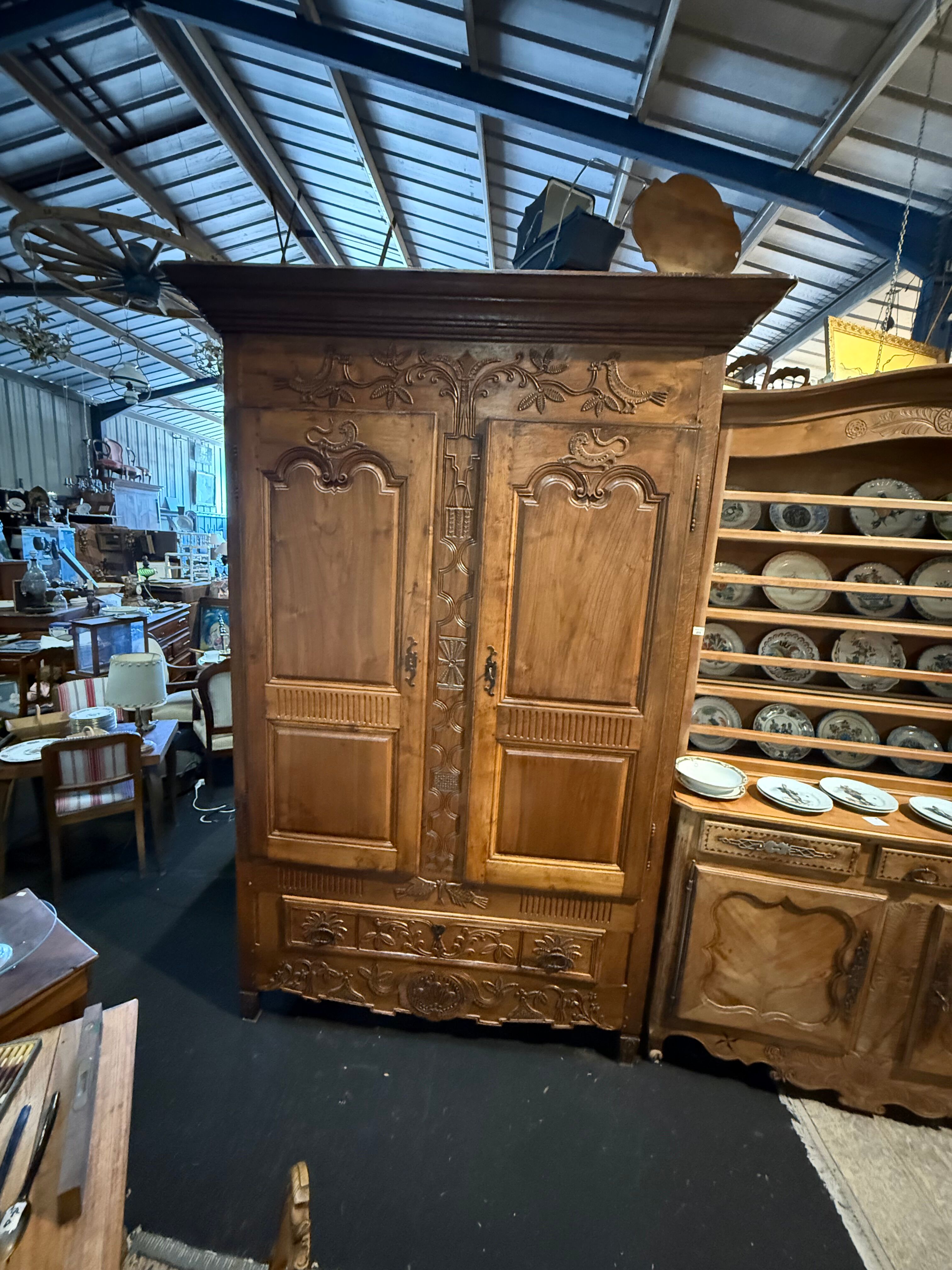 Louis XV Norman wardrobe