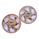 2 majolica oyster plates, Vallauris