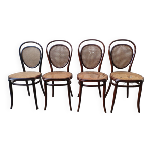 lot de 4 chaises Thonet