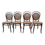 Set of 4 Thonet chairs nr 7 from 1865 ca