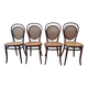 Set of 4 Thonet chairs nr 7 from 1865 ca