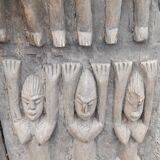 Ancienne porte en bois Dogon du Mali