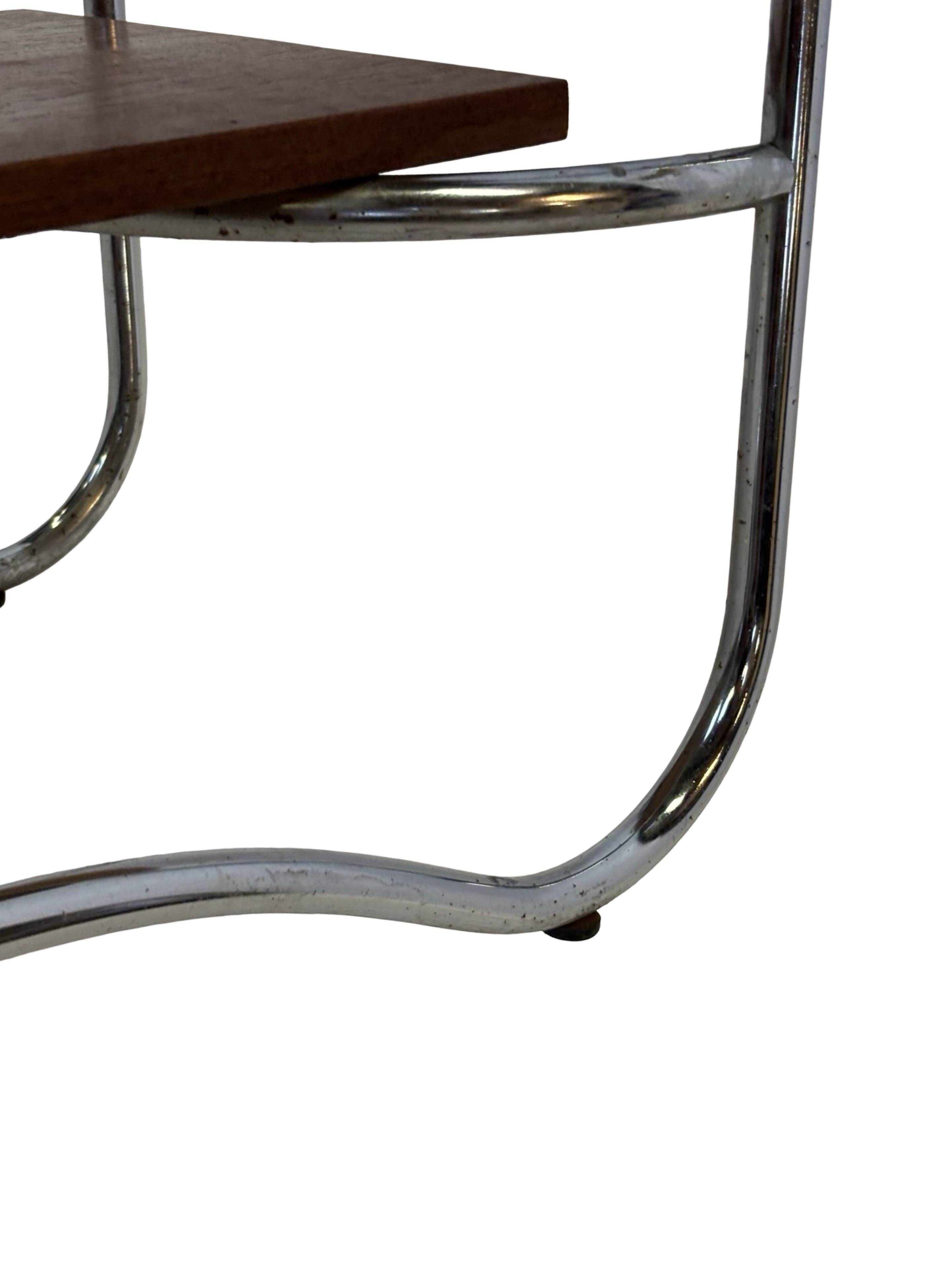 Vintage Art Deco / Bauhaus Style Side Table Side Table 60's