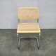 Italian Cesca B32 Style Cane and Chrome Cantilever Chair, 1970s