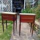Pair of Louis XVI bedside tables.