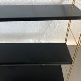 3 tray vintage metal String shelves