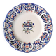 Assiette Rouen 19ème s