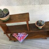 Etagere geometric oak annees 50