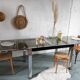 Table la metal Arredo