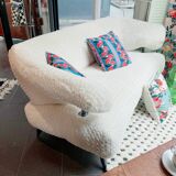 Vintage three-seater sofa