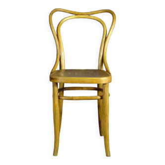 Chaise bistrot en bois par Kohn, 1910