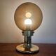 Very Rare Midcentury Large Table Brass Lamp, Switzerland, 1970s