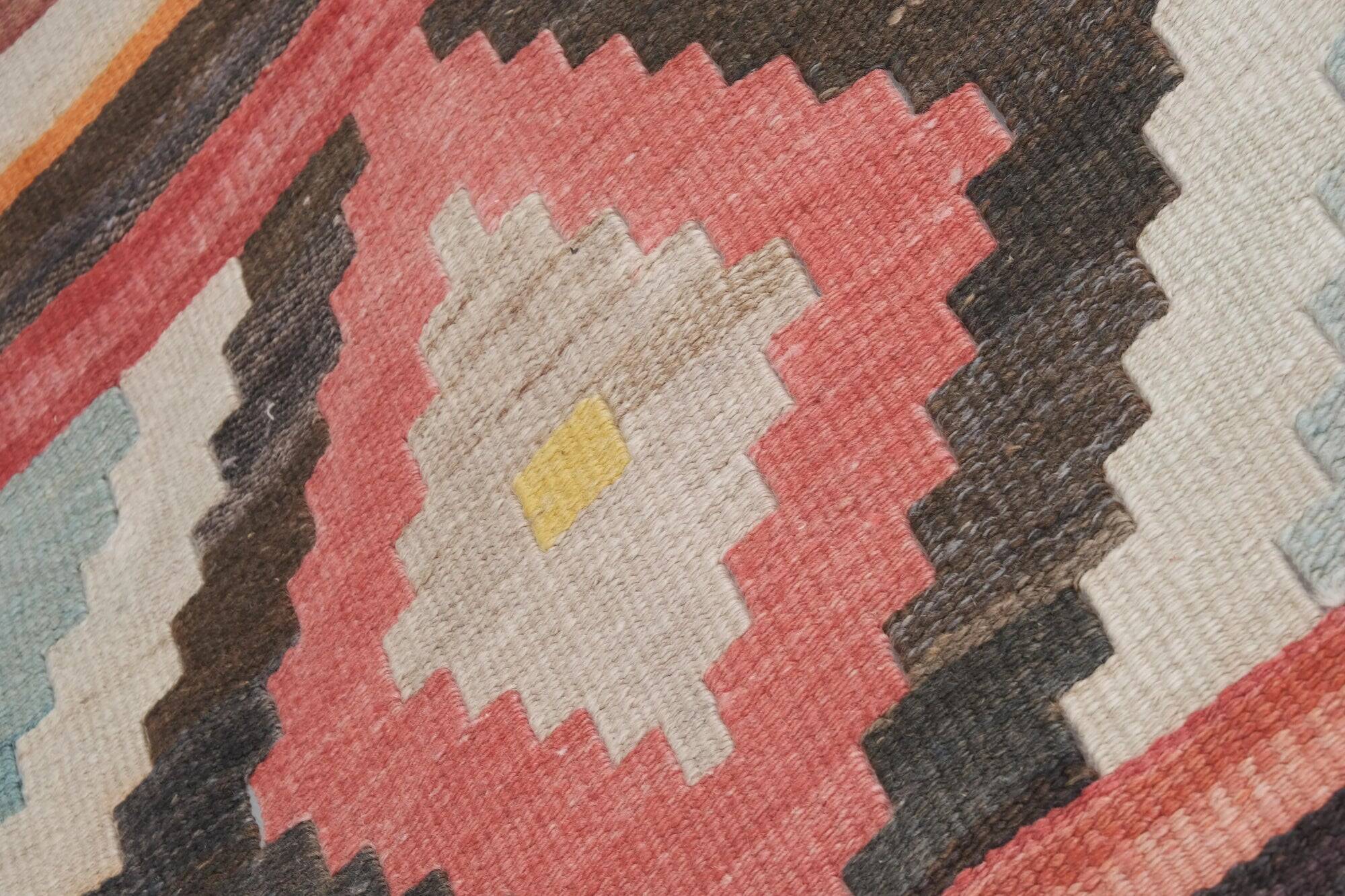 Vintage Turkish hallway rug 70x655 cm