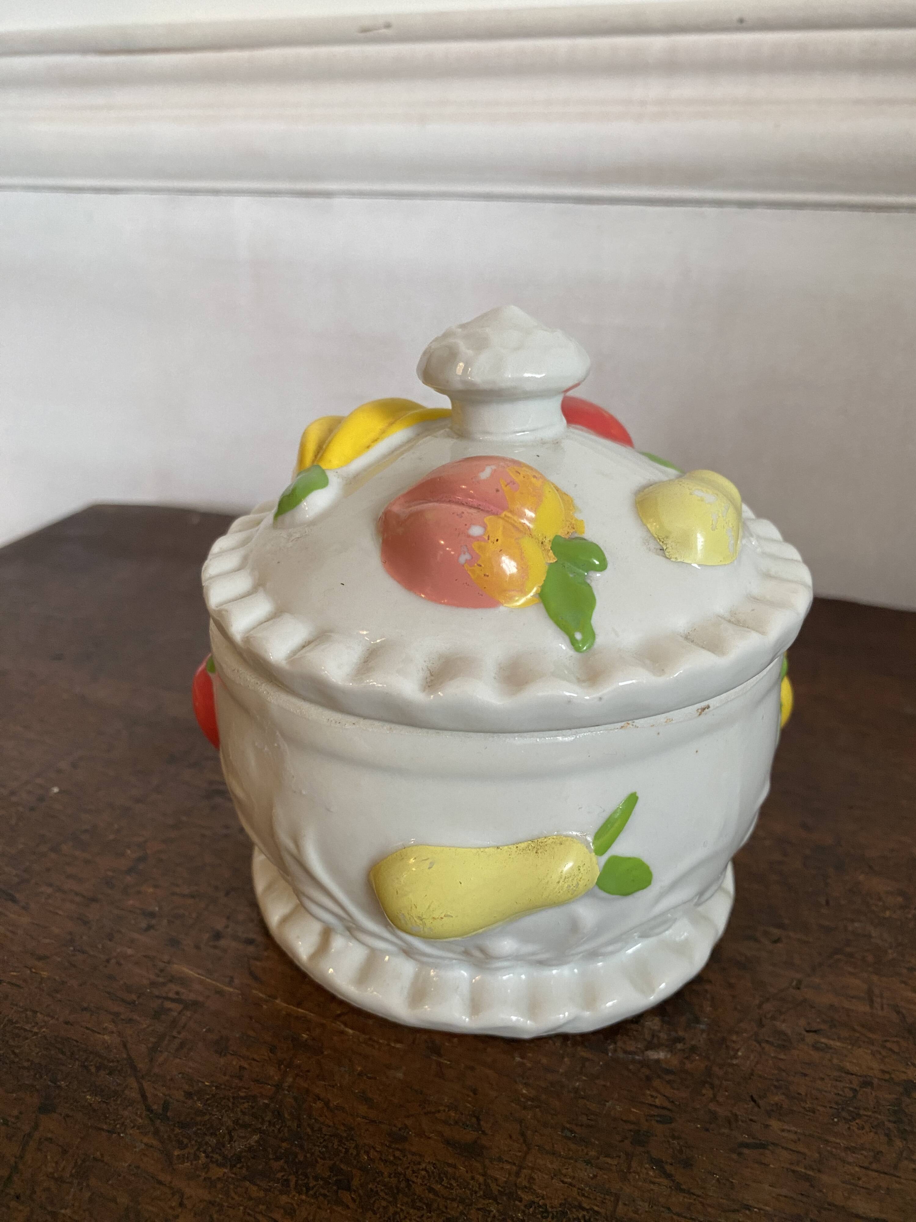 Candy box in fruit slip