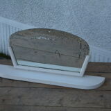 Miroir sur support 54x24cm