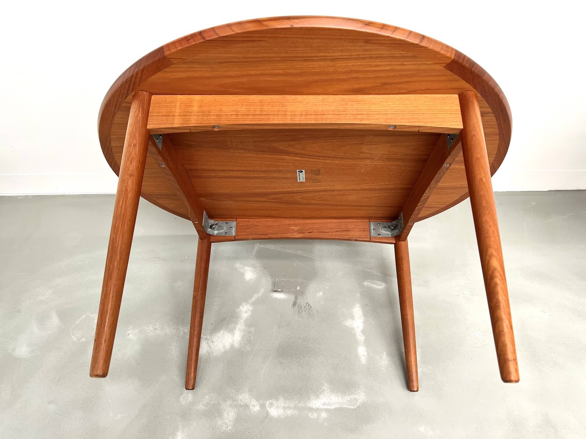 Table basse scandinave par Mobelintarsia, circa 1960