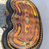 Small table gardener napoleon III - in marquetry - 19th century