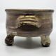 Jacques Pouchain tripod pocket emptier, Dieulefit workshop, French ceramics 1960