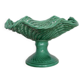 Openwork fruit bowl on foot