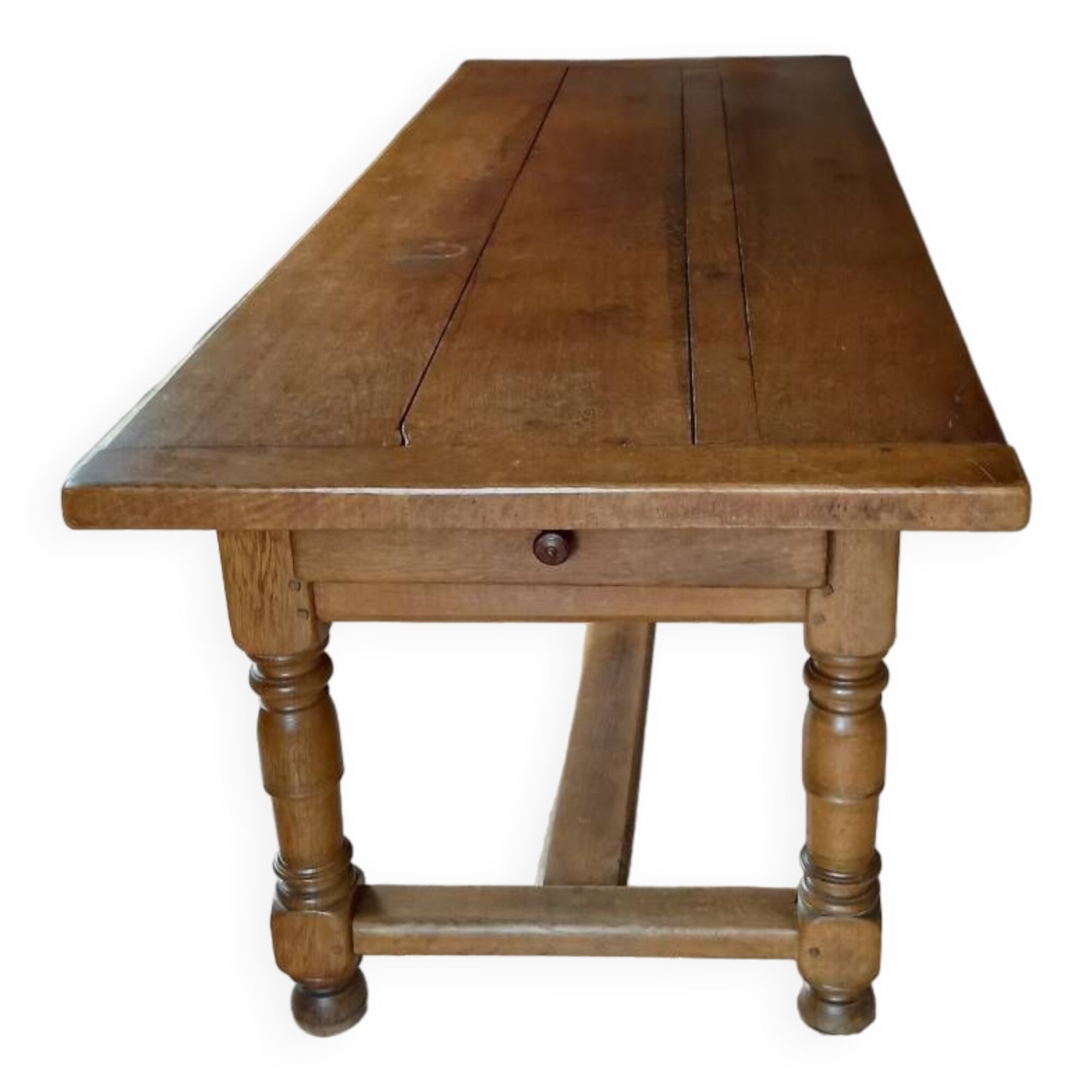 Oak farm table