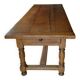Oak farm table