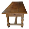 Table de ferme en chêne