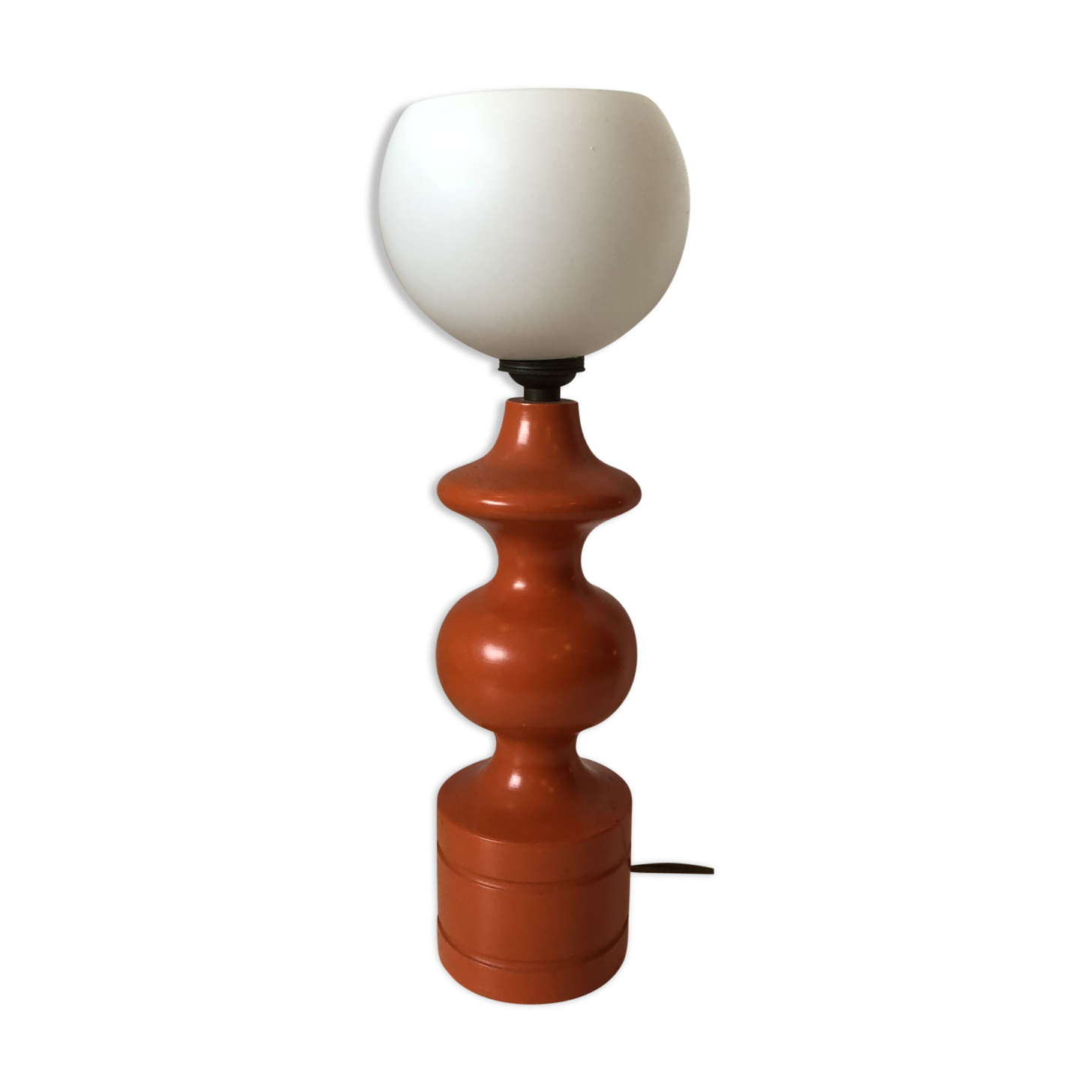 Lamp orange 70's vintage
