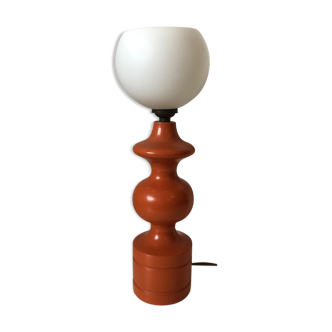 Lamp orange 70's vintage