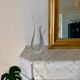 Blown glass vase stamped Art Vannes France