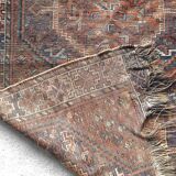 Tapis ancien tissé à la main, 1850 shiraz persan 150x110cm