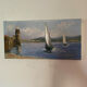 Peinture sur toile "Port de Collioure"