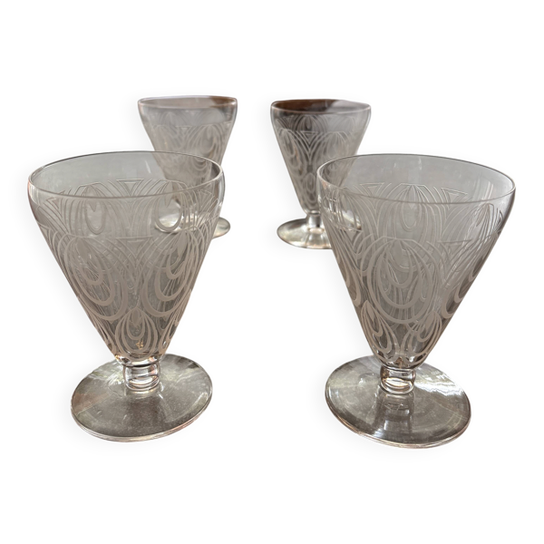 Verre cristal saint louis