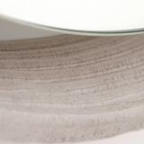 Round Plexiglass Bathroom Mirror by Hillebrand, Large Model, 1960 Germany.