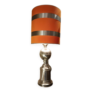 Lampe métal chromé