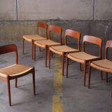 Niels O. Møller model 75 dining chair