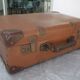 Beautiful brown suitcase from the years 40/50