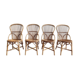 Chaises en rotin Audoux Minnet
