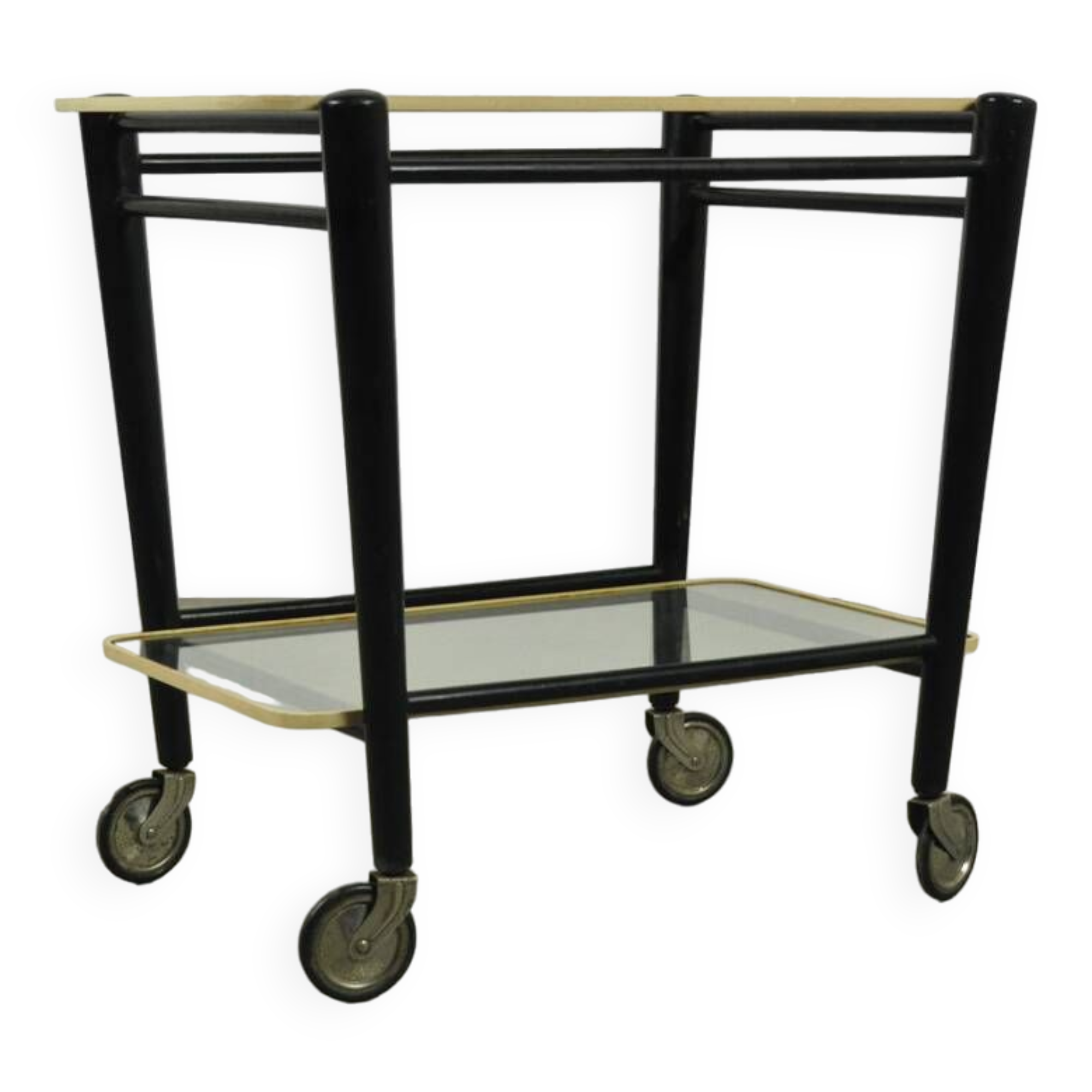 Vintage serving trolley by Cees Braakman for UMS Pastoe, 1950s