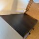 Commode anglaise en bois patiné noir