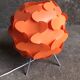 Lampe Ikea vintage orange Fillsta, 1990