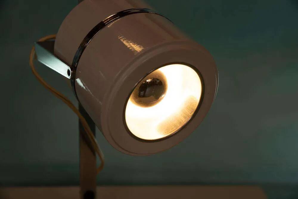 Lampe de bureau vintage minimaliste, spot de bureau années 70