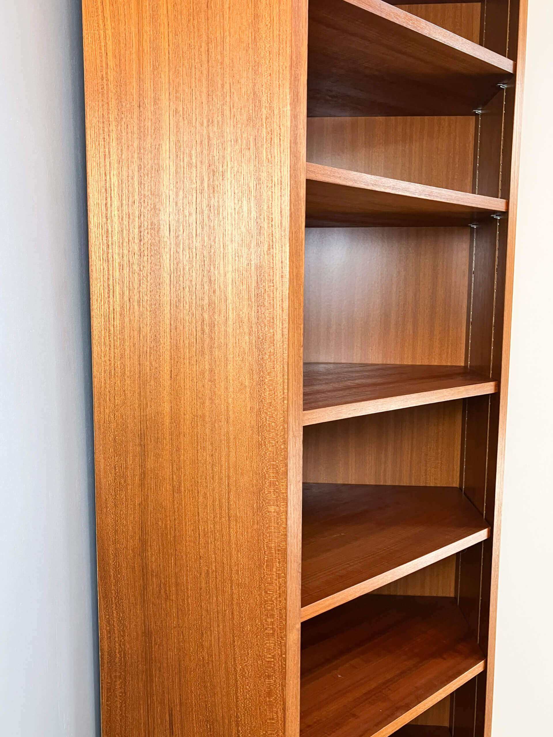 Corner shelf, teak, 1960s