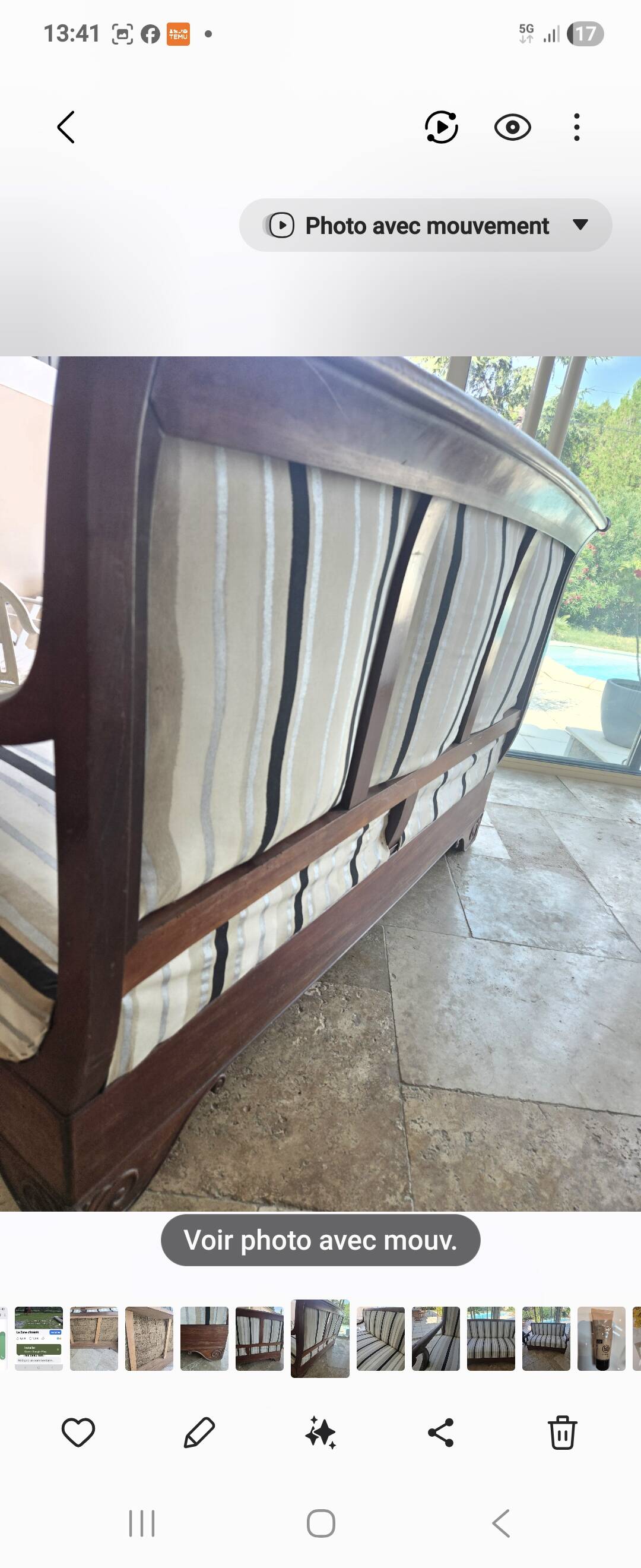 Empire/Restauration sofa 2/3 seats