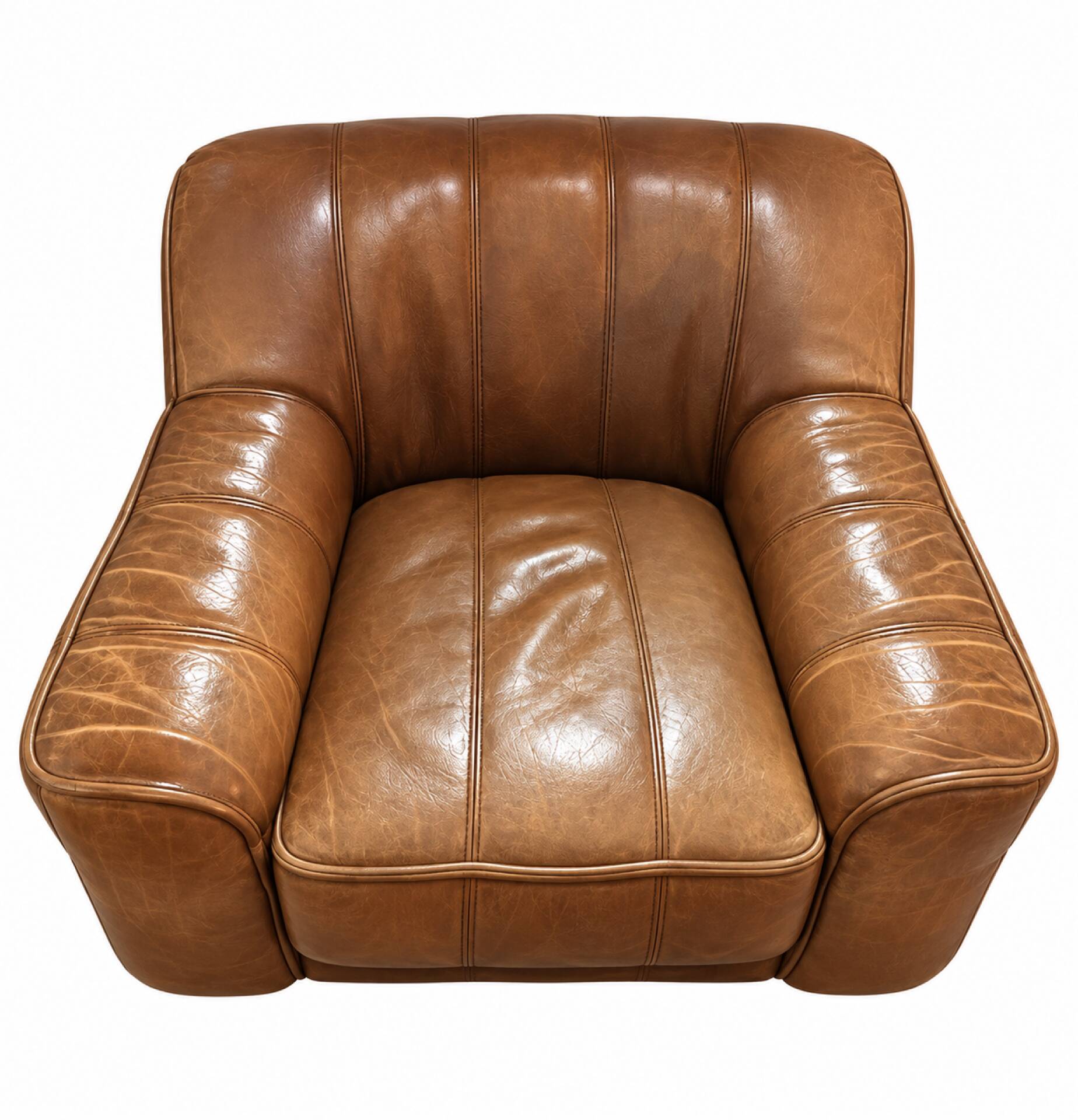 DS 44 Seating Set in Buffalo Leather in Leather and Marble from de Sed